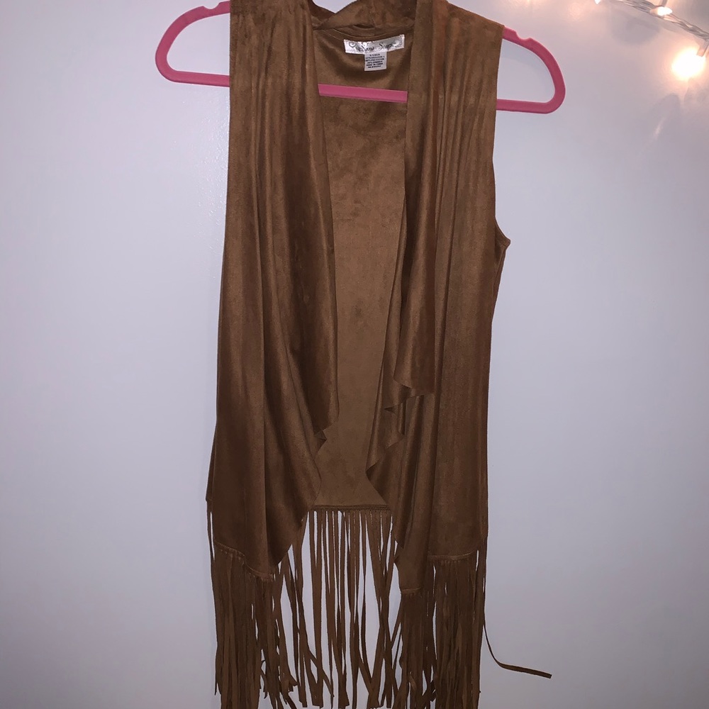 Fringe Cardigan/ Vest
